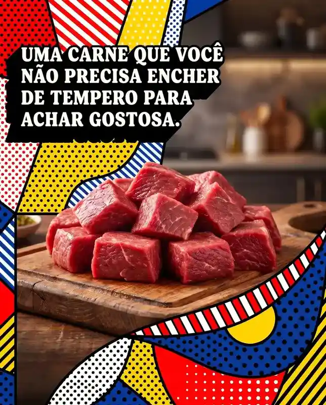 Aplicativo FARM gerando posts profissionais para açougue