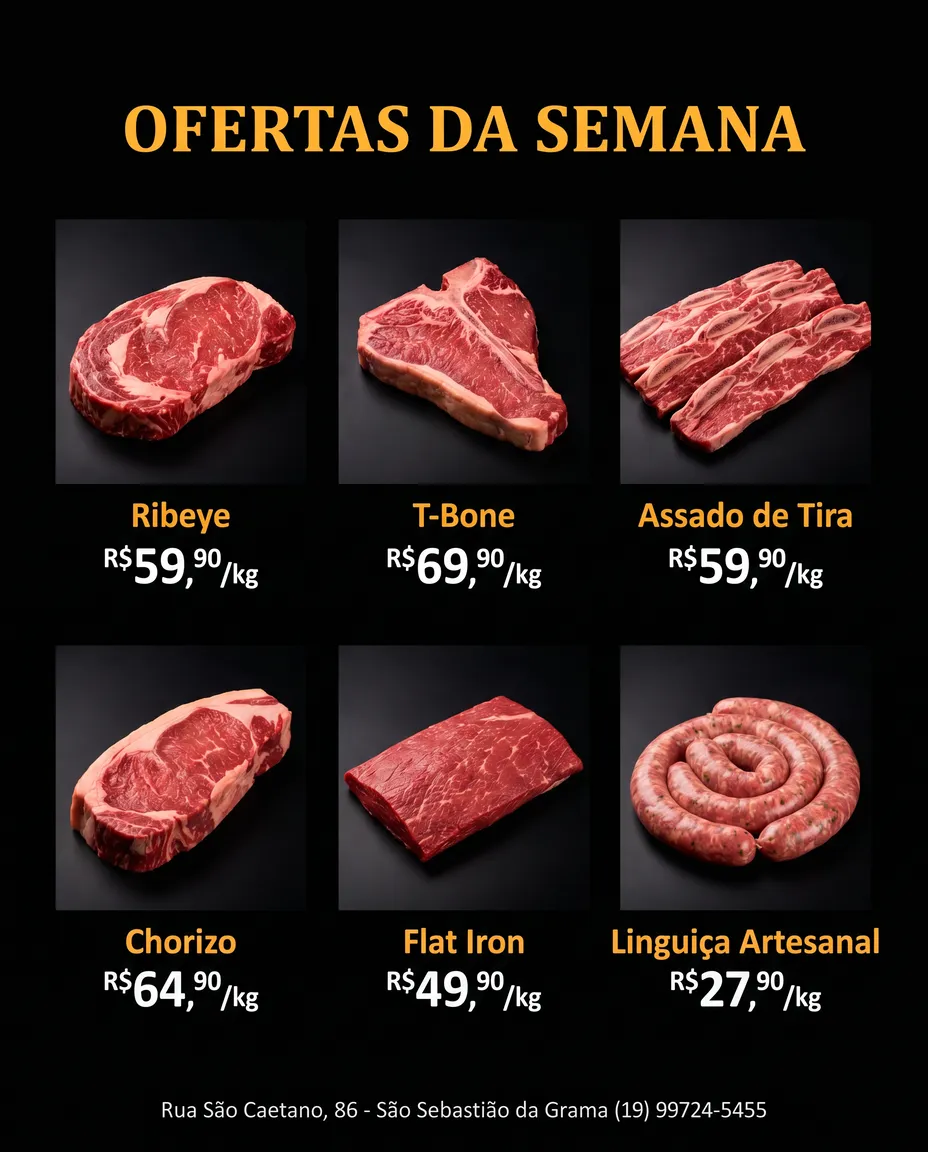 Encarte de promoções gerado pela FARM