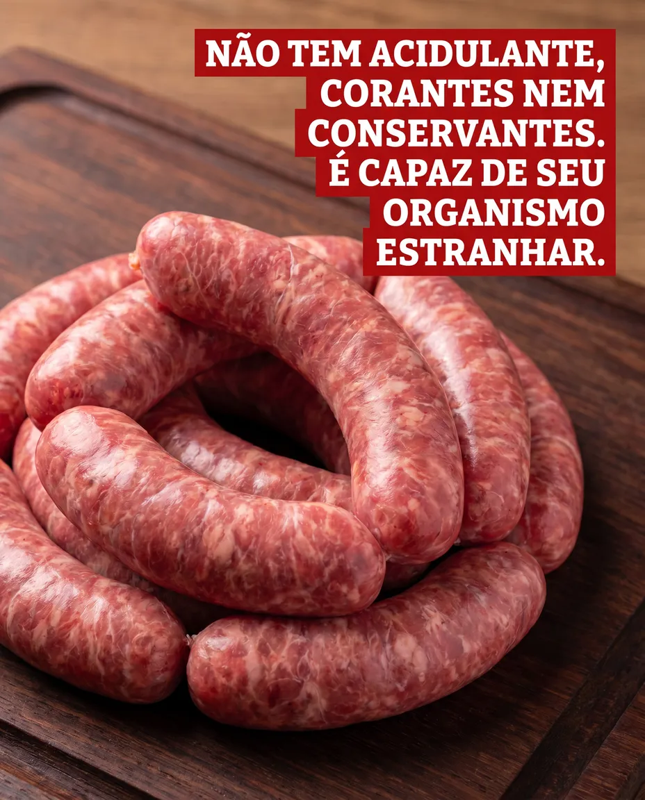 Arte profissional para açougue gerada pela FARM — exemplo 7